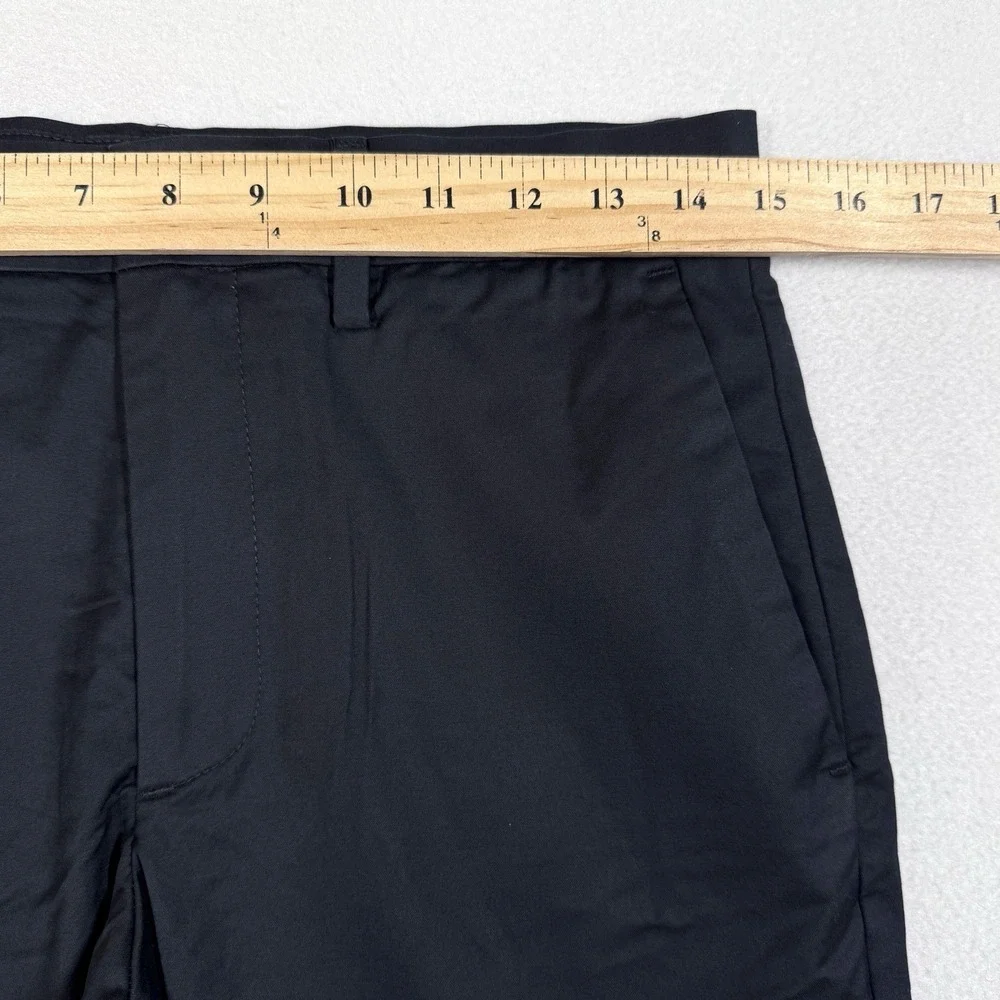 Banana Republic Pants Men 28x28 Slim Core Temp Chino Black Stretch Quick Dry NWT